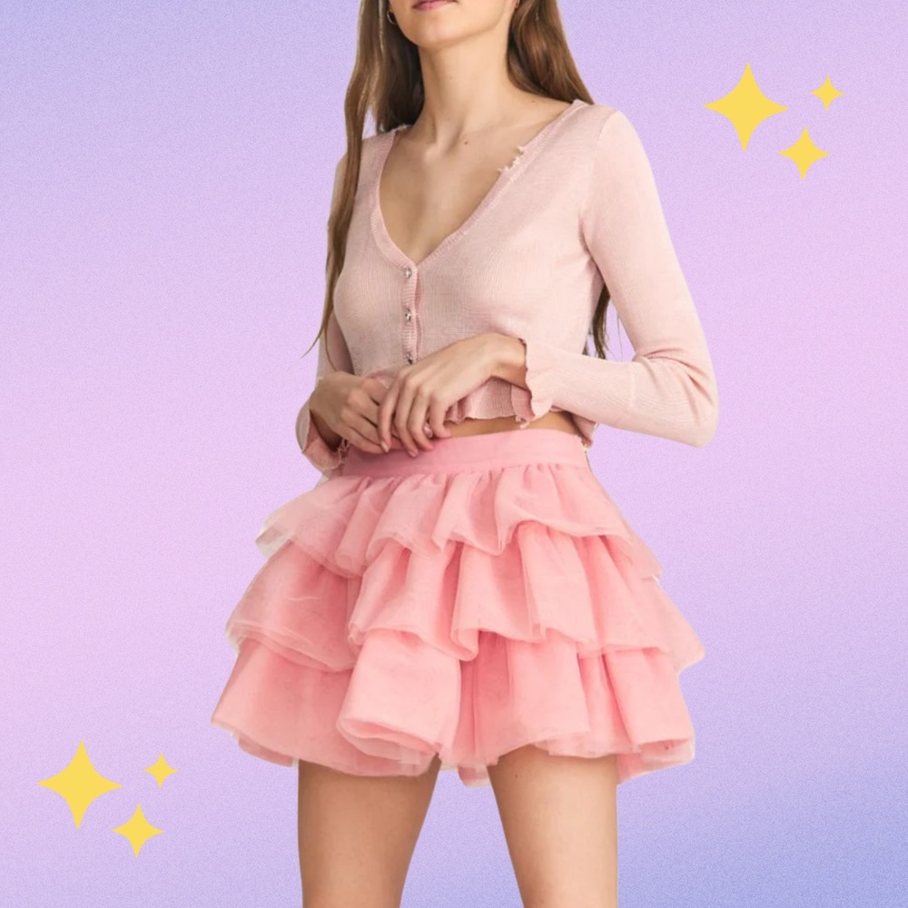Love Shack Fancy Mateo Mini Skirt